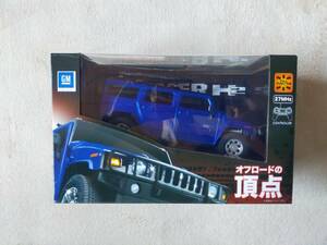 新品　ラジコンカー HUMMER H2　　ブルー　【送料無料】