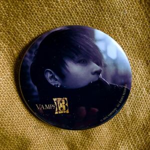 VAMPS 13 KAZ カズ 缶バッジ ガチャ L