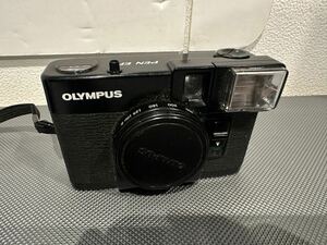 【中古】コンパクトフィルムカメラ OLYMPUS オリンパス PEN EF D.ZUIKO 1:3.5 F=28mm レンジファインダー 【札TB01】