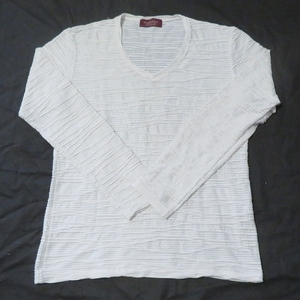 ◆TORNADO MART トルネードマート◆ 長袖Tシャツ（L／白）中古良品　ロングＴシャツ