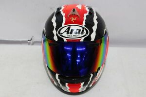 D234H 117 Arai アライ フルフェイスヘルメット RX-7RR5 DOOHAN TT ドゥーハンTT 57-58cm 現状品 ジャンク