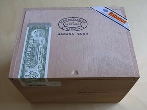 PARTAGAS SHORTS　パルタガスショーツ　キューバ　HABANA-CUBA　Habanos S.A.　ハバノス　葉巻　シガー　50本専用木製BOX　ボックス　空箱