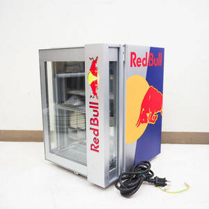 Red Bull レッドブル 小型冷蔵庫 サイズ:約29×34×40.5cm ロゴ ガレージ 店舗 インテリア レア 希少 CO3277