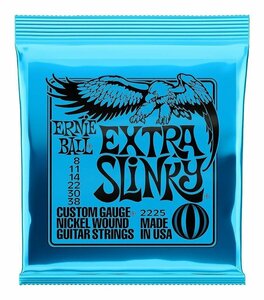 即決◆新品◆送料無料ERNIE BALL 2225×1(EXTRASLINKY08-38/メール便