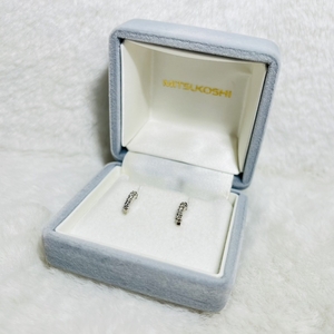 [240326-4T]【現状品】≪貴金属/アクセサリー≫Pt900/ダイヤモンドイヤリング/約3.14g/プラチナ/白金