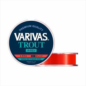 本日セール 【本日セール VARIVAS バリバス トラウト ナイロン トラウト ナイロン 3lb 0.8号(0.148mm) # オレンジ