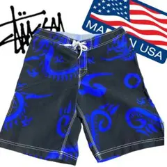 90s OLD STUSSY SURF SHORTS MADE IN USA