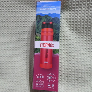 THERMOS(サーモス) 山専ステンレスボトル マットレッド（MTRD） 0.9L FFX-901 新品