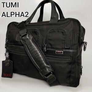 【送料無料】 TUMI トゥミ ALPHA2 ビジネスバッグ ショルダーバッグ 26141D2 2way ネームタグ ビジネス キャリーオン ブラック 黒