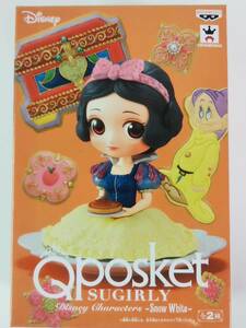 在庫5 / ディズニー 白雪姫 フィギュア Qposket Q posket SUGIRLY Disney Characters Snow White Bレアカラー
