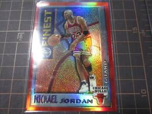 激レア 8枚?限定 Michael Jordan 95-96 Finest Orange Test Ref