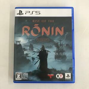 【1円～】PS5 PlayStation5 ソフト RISE OF THE RONIN Z Version コーエーテクモゲームス 現状品 ①【中古品】