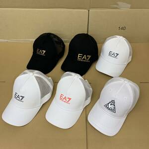 EMPORIO ARMANI EA7 ルコック キャップ 帽子 6点 フリーサイズ 白 黒