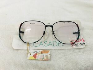 k0101-47★未使用 展示品 メガネフレーム 眼鏡 CASADEI フルリム / デッドストック 56□15-135