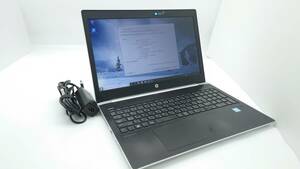 【良品】HP ProBook 450 G5 6VV61PA#ABJ 15.6型 Core i5-8250U 1.6GHz メモリ8GB SSD256B windows10 カメラ Wi-Fi 動作品