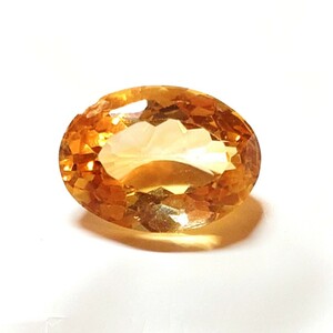 ルース 宝石 裸石 天然 大粒 シトリン 11.65ct ジュエリー