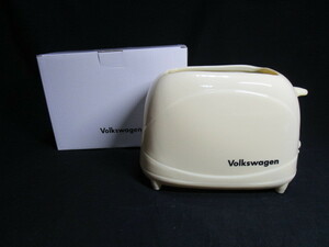 【匿名配送】非売品 VW フォルクスワーゲン ロゴ焼 2枚 トースター 元箱 未使用