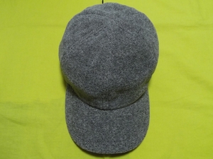 ●モンベル フリース ツィード キャップ フリー 57～59 ベージュ 帽子 サイズ調整可能