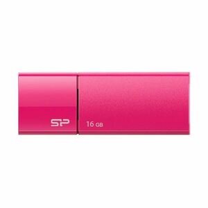 【新品】(まとめ) シリコンパワーUSB2.0フラッシュメモリ Ultima U05 16GB ピンク SP016GBUF2U05V1H 1個 【×1