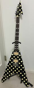 5月末迄★激レア★美品★Fernandes Randy Rhoads PolkaDot FlyingV ★ポルカドット★ランディ★RR