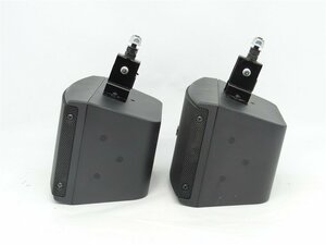 中古　JVCケンウッド(ビクター) コンパクトスピーカー 黒色 PS-S230B　2個セット　送料無料