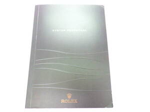 ROLEX ロレックス オイスターカタログ冊子 2011年 イタリア語表記　№2336