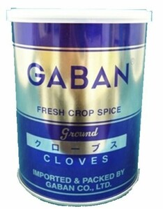 クローブスパウダー 缶 200g×12個 GABAN スパイス 香辛料 粉 粉末 業務用 Clove 丁字 肉料理 焼き菓子 ギャバン チャイ 花蕾