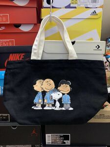 新品未使用 スヌーピー snoopy ピーナッツ peanuts ミニトートバッグ ミュージアム general store peanuts KAWS ユニクロ カウズ