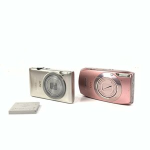 Canon キヤノン IXY 410F/31S コンパクトデジタルカメラ 全2台セット まとめ売り バッテリーx1付き●簡易検査品