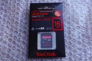 SanDisk Extreme SDHC CLASS10 16GB SDSDX3-016G-J31A SLC 白芝