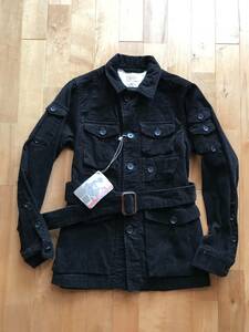 【美品】FWK Engineered Garments Ashfield Jacket コーデュロイフィールドジャケット 黒 size1 エンジニアード ガーメンツ S2W8 needles