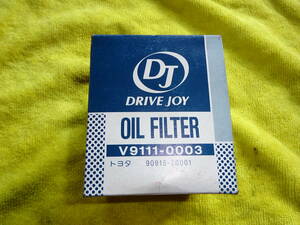 # DJ（ドライブジョイ） タクティー製 V9111-0003 オイルフィルター TOYOTA（トヨタ） (90915-20001)