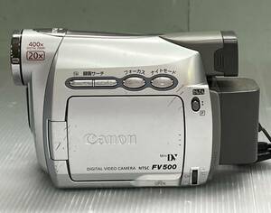 ジャンク品 キャノン デジタルビデオカメラ Canon FV500 付属品無し 