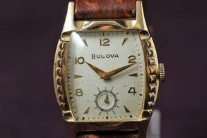 ☆BULOVA 手巻き 時計 腕時計 ヴィンテージ スモセコ アンティーク アールデコ