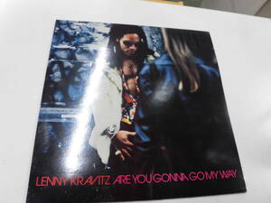 輸入盤LP LENNY KRAVITZ/ARE YOU GONNA GO MY WAT(UK盤)