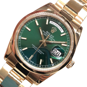 ロレックス ROLEX デイデイト K番 118208 K18YG 腕時計 メンズ 中古