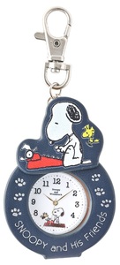 SNOOPY スヌーピー NEW ダイカットＫＣ PNT030-3 NV ネイビー　※クリックポスト発送