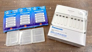 Panasonic/パナソニック 充電式EVOLTA/エボルツ エネループ単三12本 BQ-CC63/BK-3MCD/4H 単3単4兼用 つぎ足し充電対応