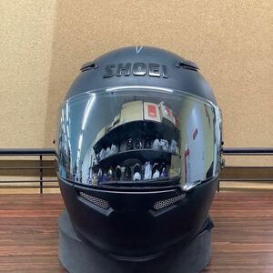 【中古品】　SHOEI フルフェイスヘルメット Z-6 Lサイズ　マットブラック