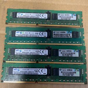 (05) SAMSUNG 1RX4 PC3L-12800R 8GB 4枚DDR3 Registered ECC サーバー用 メモリ