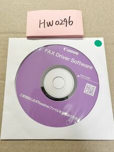 HW0296/新品/Canon FK2-2494 FAX Driver Software ディスクのみ