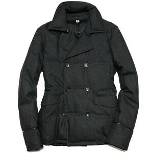 定価8.1万 wjk wool heavy poplin P-coat down Mサイズ ウールポプリンPコートダウンジャケット ジュンハシモト 1piu akm