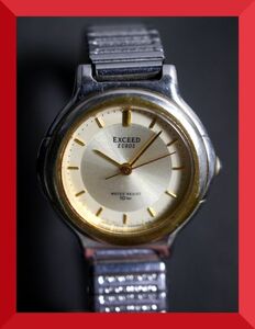 シチズン CITIZEN エクシード EXCEED EUROS クォーツ 3針 2930-296206 TA 男性用 メンズ 腕時計 W744 稼働品