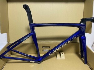 SPECIALIZED S-WORKS TARMAC SL7 カーボンフレーム 54サイズ フレームセット s works BLUE TINT OVER SPECTRAFLAIR。
