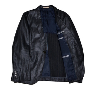 春夏 リネン100％ Paul Smith ポールスミス 高級サマージャケット Lサイズ 麻 日本製 ジョイックス取扱い 軽量 サラッと生地感 8904