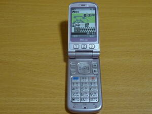 携帯電話モックアップ　模型　au KDDI 京セラ　A5528K　中古　送料￥185　ピンク
