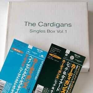 【日本語解説付】カーディガンズ / シングル・ボックス 1 (POCP-9576/80) THE CARDIGANS / SINGLES BOX VOL.1 2枚入 帯おまけ