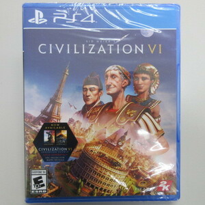 新品未開封 PS4 CIVILIZATION VI プレイステーション4 ゲームソフト　(き)