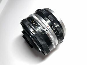 1円〜 Nippon Kogaku Japan 5cm f2 R刻印 チックマーク 9枚絞り羽根 NIKKOR-S ニッコール ニコン 非Ai 50mm f1.2 ジャンクレンズ