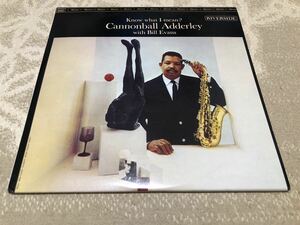 Analogue Productions Cannonball Adderley With Bill Evans Know What I Mean? 45rpm 2LP 超高音質 audiophile rare ビル・エヴァンス